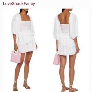 Loveshackfancy New with tags Butter Yellow Shaw Dress small